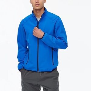 J.Crew Lightweight laminated jacket